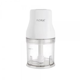 Tocator legume-fructe (chopper) FLORIA ZLN3042, putere 200W, capacitate vas 500 ml, cutit inox, alb