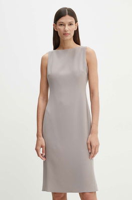 Theory Rochie Culoarea Bej, Mini, Drept, L0109606