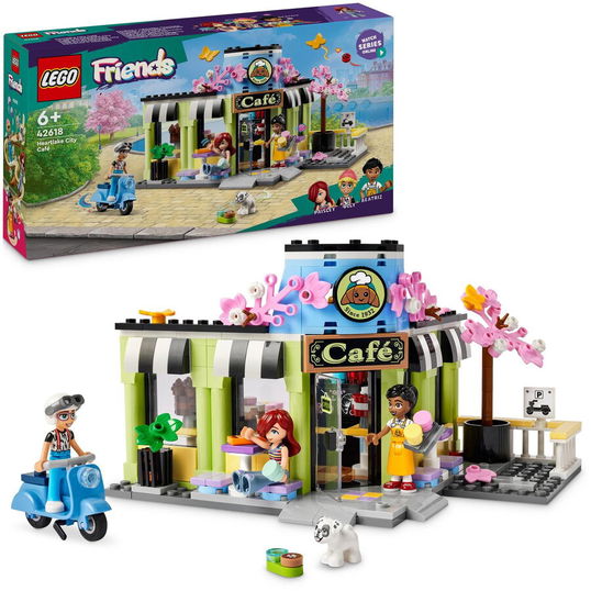 LEGO® Friends - Cafenea din orasul Heartlake 42618, 426 piese