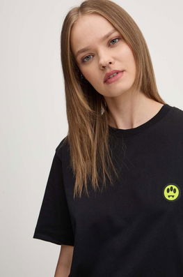 Barrow Tricou Din Bumbac Culoarea Negru, Cu Imprimeu, F4BWUATH139