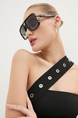 Balmain Ochelari De Soare SOLDIER Culoarea Negru, BPS.160B