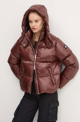 MOOSE KNUCKLES Geaca De Puf Femei, Culoarea Maro, De Iarna, M34LJ148