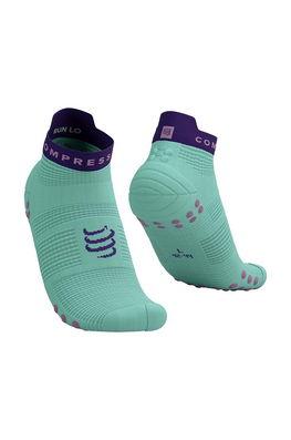 Compressport Sosete Pro Racing Socks V4.0 Run Low XU00047B Turcoaz