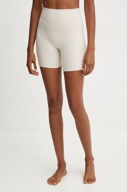 JOYINME Pantaloni Scurți De Yoga Movement Culoarea Bej, Neted, High Waist, Szorty.Movement