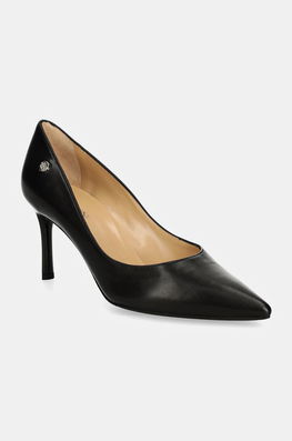 Baldinini Stilettos De Piele Culoarea Negru, D5B071P7NAPP