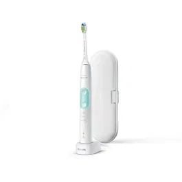 Periuta de dinti sonica Philips Sonicare Protective Clean HX6857/28, Senzor de presiune integrat, 3 moduri, Toc de transport