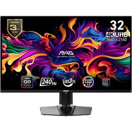 Monitor LED MSI Gaming MAG 321UPX 31.5 inch UHD QD-OLED 0.03 ms 240 Hz USB-C HDR