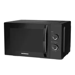 Cuptor cu microunde Heinner HMW-MD25MBK, 25 l, Control mecanic, 800 W, Negru