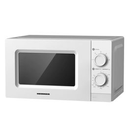 Cuptor cu microunde Heinner HMW-MD20MWH, 20 l, Control mecanic, 700 W, Alb