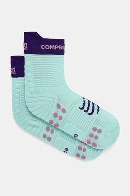 Compressport Sosete Pro Racing Socks V4.0 Run High XU00046B Turcoaz