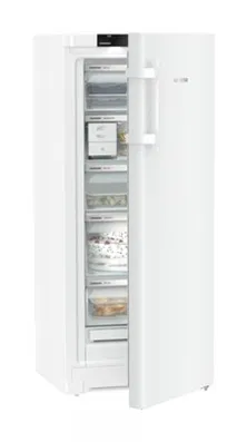 RESIGILAT! Congelator Liebherr FNb 465i Prime, NoFrost, 60 cm, 199 l, EasyTwist-Ice, SpaceBox, SmartDeviceBox, EasyOpen, SuperFrost, Clasa B, Alb