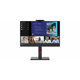Monitor LED Lenovo ThinkVision T24v-30 23.8 inch FHD IPS 4 ms 75 Hz Webcam