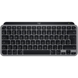 Tastatura Logitech MX Keys S Mini pentru Mac, Bluetooth, US INTL layout, Space Grey
