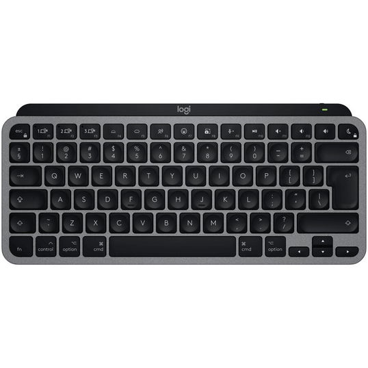 Tastatura Logitech MX Keys S Mini pentru Mac, Bluetooth, US INTL layout, Space Grey