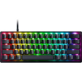 Tastatura Razer Huntsman V3 Pro Mini, iluminare Razer Chroma RGB, US layout, Negru