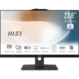 All-In-One PC MSI Modern AM242P 12M, 23.8 inch FHD IPS, Procesor Intel® Core™ i5-1235U 4.4GHz Alder Lake, 8GB RAM, 1TB SSD, Iris Xe Graphics, no OS