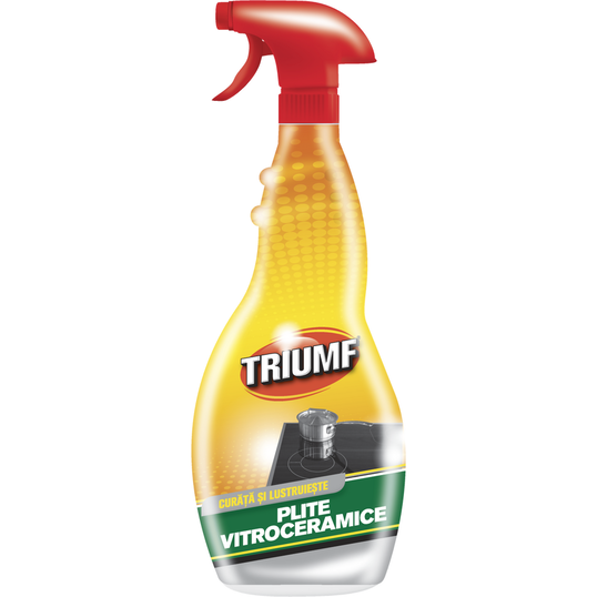 Solutie curatare plite vitroceramice Triumf, 500 ml