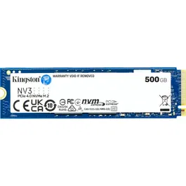 SSD Kingston NV3 500GB PCI Express 4.0 x4 M.2 2280