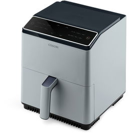 Friteuza cu aer cald Cosori Dual Blaze CAF-P583S-AEUR, 12 programe, 6.4 L, 1700 W, Gri deschis