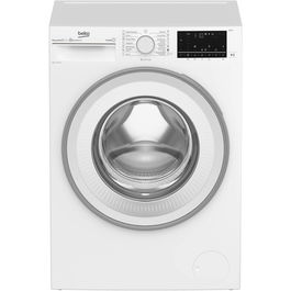 Masina de spalat rufe Beko B3WFU58415W, 8 kg, 1400 RPM, Recycled Tub, Homewiz, Clasa A, Motor Inverter, AddXtra, Hygiene+ cu SteamCure, AutoClean Detergent Drawer, Fast+, Alb