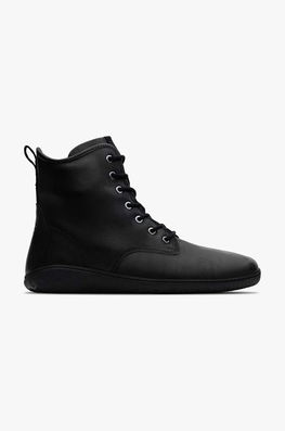 Vivobarefoot Ghete De Piele SCOTT IV Barbati, Culoarea Negru, 301133