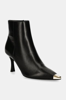 Baldinini Cizme De Piele Femei, Culoarea Negru, Cu Toc Cui, D5B100P7VITE