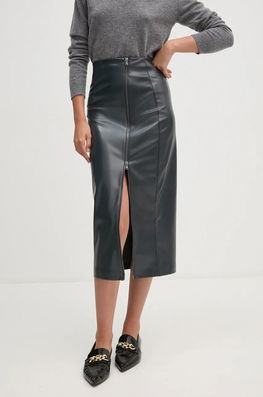 Gaudi Fusta Culoarea Gri, Midi, Drept, 421FD78001