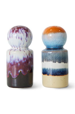 Hkliving Agitatoare De Sare Si Piper Multicolor