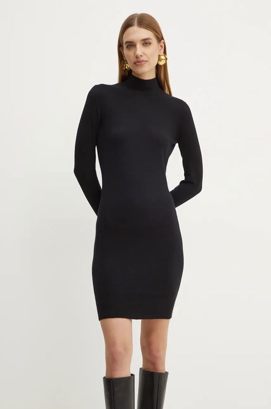Silvian Heach Rochie BENEL Culoarea Negru, Mini, Mulata, GPA24307VE