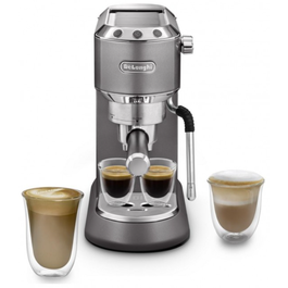 Espressor manual EC885.GY Dedica, 15 bar, 1.1 l, 1300 W, Gri