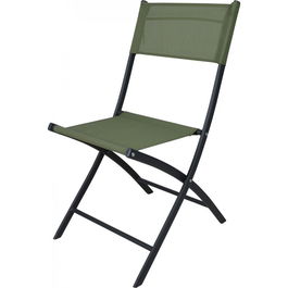 Scaun pliabil X60000190 46X52X85CM, Negru/verde