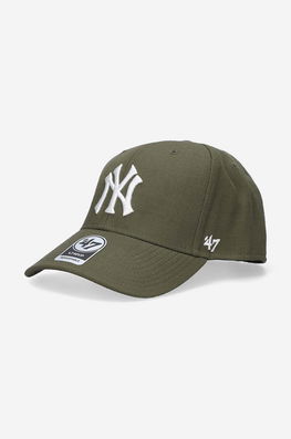 47brand Sapca New York Yankees Culoarea Verde, Cu Imprimeu 47 Brand