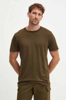 CDLP Tricou Barbati, Culoarea Verde, Neted, MTO016012101
