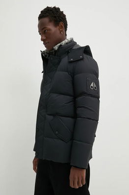 MOOSE KNUCKLES Geaca De Puf Barbati, Culoarea Negru, De Iarna, M34MJ196