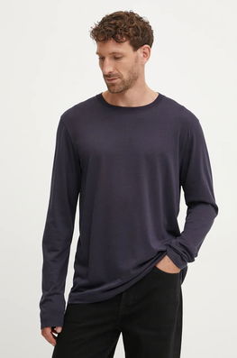 CDLP Longsleeve Barbati, Culoarea Albastru Marin, Neted, MTO018012201 Bleumarin