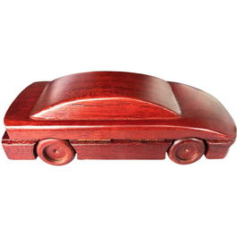 Cutie suport pixuri din lemn, design in forma de masina 19.5x7.5x5.5 cm OEM B3406858 B3406858