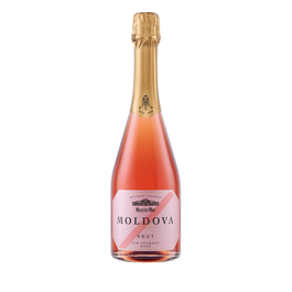 Vin Mileștii Mici Moldova de Lux vin spumant rose brut 0.75 L