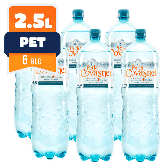 Perla Covasnei Plata PET 2.5 L 6 buc/bax