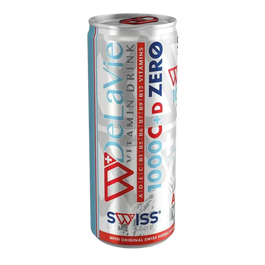 Apa cu vitamine Swiss DeLaVie Zero 1000C+D 0.25 L
