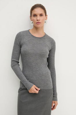 Herskind Pulover De Lana Camb Femei, Culoarea Gri, Light, 5312825