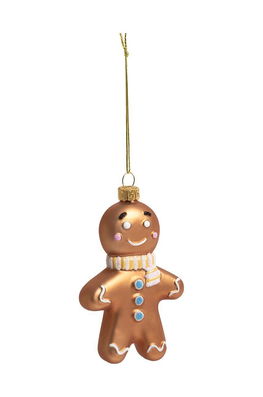 &k Amsterdam Globuri De Pom Ornament Gingerbread Pink Multicolor