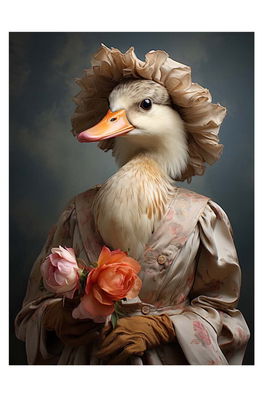 HARTMAN Grafică Pe Sticlă Acrilică A.i Art Animal Elegance 30 X 40 Cm Multicolor