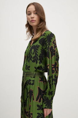 La Petite Française Camasa PFCHERCHEUSE Femei, Culoarea Verde, Relaxed, PFCHERCHEUSE