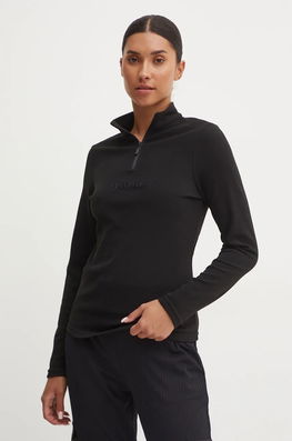 Sportalm Tricou Femei, Culoarea Negru, Cu Turtleneck, 1812603721