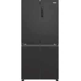 Side by Side Haier HCR3818ENPT, No Frost, 467 l, H 182 cm, Clasa E, negru