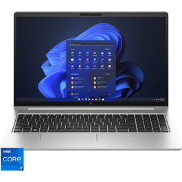 Ultrabook HP 15.6'' EliteBook 650 G10, FHD IPS Touch, Procesor Intel® Core™ i7-1355U (12M Cache, up to 5.00 GHz), 16GB DDR4, 512GB SSD, GeForce RTX 2050 4GB, Win 11 Pro, Silver