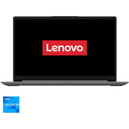 Laptop Lenovo IdeaPad 1 15IJL7 cu procesor Intel® Celeron® N4500 pana la 2.8GHz, 15.6 Full HD, 4GB DDR4, 256GB SSD, Intel® UHD Graphics, No OS, Cloud Grey