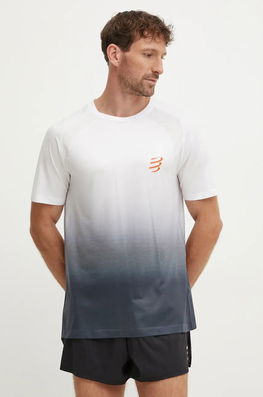 Compressport Tricou De Alergare Performance Culoarea Gri, Modelator, ATSM4920