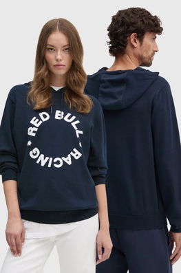 Red Bull Racing X Pepe Jeans Pulover De Bumbac Red Bull Racing X Pepe Jeans Culoarea Albastru Marin, Light, RU700001 Bleumarin