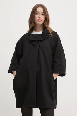 Joseph Ribkoff Palton Femei, Culoarea Negru, De Tranzitie, Oversize, 153302